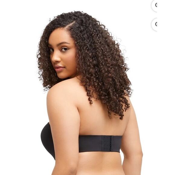 Maidenform Women's Strapless Lift Underwire Bra SN0004 - Black 36A - Picture 6 of 9